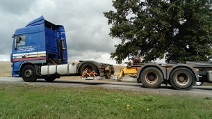 holownik drogowy TIR